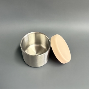 Mini nourriture <span class=keywords><strong>Bento</strong></span> garder frais joint étanche <span class=keywords><strong>rond</strong></span> récipient alimentaire Snack Box Portable vide en acier inoxydable boîte alimentaire - Product Image 6
