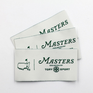 工厂更便宜的坎特伯雷服装尺寸标签服装品牌Fabiani编织标签定制服装标签 - Product Image 3