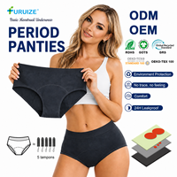 Culottes absorbantes Furuize, sous-vêtements menstruels pour femmes et adolescentes - Anti-fuite, douces, confortables, respirantes