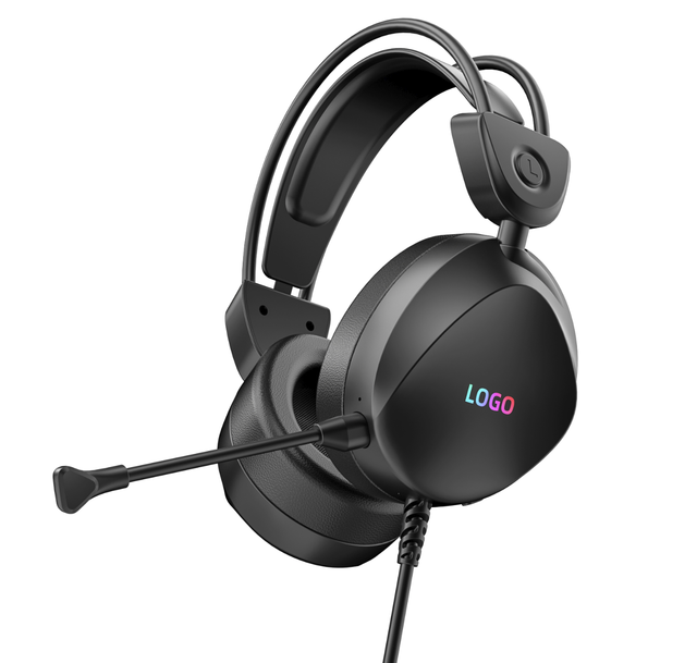 Factory Direct Price, Wired Gaming Headset with RGB LED, 50mm Driver, Fast Delivery, Custom Logo Available for Bulk Orders G-55