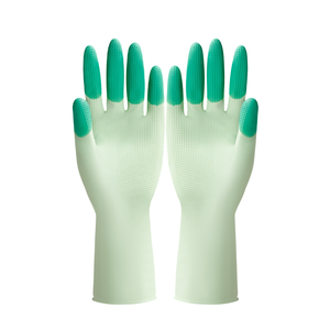 Dishwashing Cleaning Gloves Kitchen Supplies Anti <b>Slip</b> Convenient <b>Long</b> Dishwashing Gloves Reusable Durable Household - Product Image 2