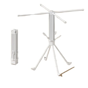 No-installation Ready-to-use Foldable Clothes Drying Rack Single Tier for Outdoor Balconies Indoor <b>Wardrobe</b> Concealed Hanger - Product Image 1