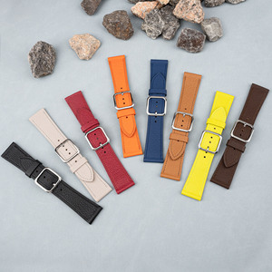 Correa de Reloj de Repuesto de Estilo Minimalista <span class=keywords><strong>para</strong></span> Hombre y <span class=keywords><strong>Mujer</strong></span>, Correa de Cuero Genuino Compatible con <span class=keywords><strong>Relojes</strong></span> Inteligentes Tradicionales - Product Image 6