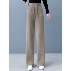 Nuovi Pantaloni in Velluto a Coste a Vita Alta, Stile Coreano, Eleganti e Snellenti, per Donna, Primavera-Estate - Product Image 4