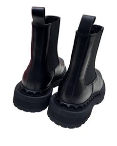 Bottines plates en cuir de luxe de marque célèbre pour femmes, nouvelle conception classique, haute qualité, bon prix, bottines en cuir de veau - Product Image 5