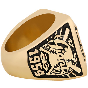 Anillo de campeonato de los Gigantes de San <span class=keywords><strong>Francisco</strong></span> 1954, anillo de joyería de moda exquisito de deportes populares, Memorial eterno de momento de Campeonato - Product Image 3