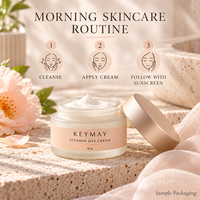 Crème visage coréenne à la vitamine C, collagène, acide hyaluronique, vitamine E, hydratante, nourrissante, OEM ODM, marque privée, soins de la peau