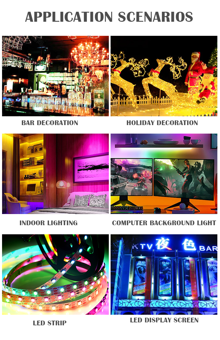 Smart Chips LED 5050 Light IC Buit-in 4pin 5v SMD 5050 RGBW SK6812 Ws2812 Ws2812b Led Chip