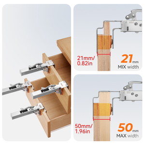 Conjunto de Ferramentas Manuais Profissionais Imbot: Grampos de Fixação F Ajustáveis para Instalação de Gavetas e Marcenaria DIY - Product Image 2