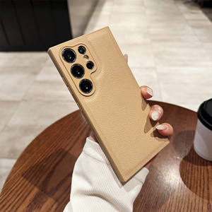 Custodia Antiurto in Pelle PU per <span class=keywords><strong>Samsung</strong></span> S24 Ultra, Cover Posteriore in TPU per <span class=keywords><strong>Samsung</strong></span> S24 Ultra S23 <span class=keywords><strong>S22</strong></span>, <span class=keywords><strong>Accessori</strong></span> per Telefono - Product Image 5