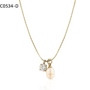 Fashion Necklace DE PERLAS C0534 for Women High Quality Jewelry - Product Image 2