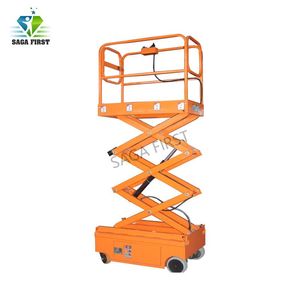 Plataforma Elevadora de Tijera Autopropulsada Eléctrica Hidráulica Pequeña de 4m, 6m, 8m, 10m, 12m, 14m para Trabajo Aéreo, <span class=keywords><strong>Precio</strong></span> de Fábrica, en Venta - Product Image 2