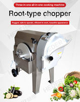 Fruit- en groentesnijmachine, aardappelblokjesproductielijn, multifunctionele groentesnijder, golvende snijder