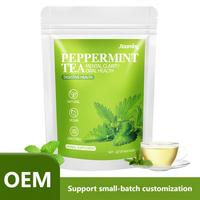 Teh Herbal Pelangsing Perut Hangat Premium dengan Peppermint Segar untuk Pencernaan Sehat, Perawatan Bernutrisi, Campuran Menenangkan, 20 Sachet