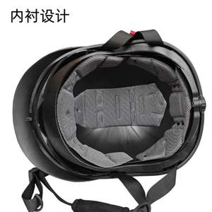 Casque unisexe pour véhicule électrique, type cuillère, avec éclairage et miroir intérieur, casque de sécurité - Product Image 4