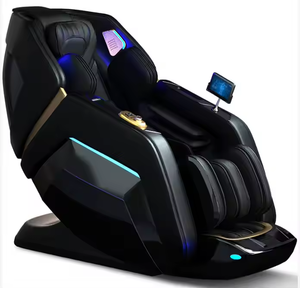 2025 Best New Rail 3D 4D Luxury Zero Gravity Massager with Adjustable Recliner SPA Shiatsu Chair - Product Image 1