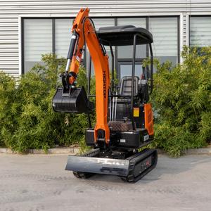 Excavadora hidráulica mini excavadora 1,8 Ton 2ton 2,5 T pequeña mini excavadora - Product Image 1