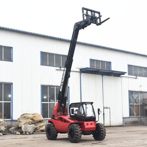 Manitou 4x4 חקלאות בנייה בום טלסקופי הנדלר 3ton דיזל מלגזת חזק telehandler עם 7m הרמת גובה - Product Image 2