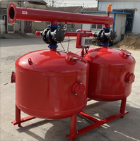 Filtre industriel rapide à sable de silice de 100 tonnes/heure pour le traitement de l'eau et la recirculation des ressources hydrauliques dans les usines