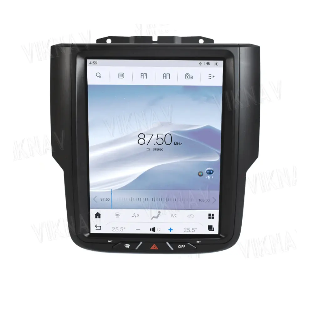 10.4 inch touch screen 8 core android car radio for Dodge Ram 1500 2013-2018 haed unit GPS Navigation car stereo