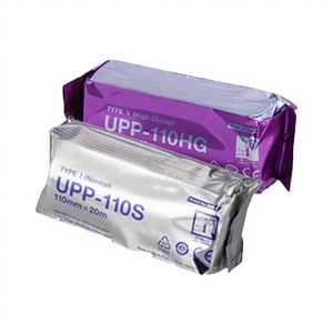Papel Térmico de Una Capa Unifon UP-110s Blanco Brillante de 110 mm x 20 m para Cajas Registradoras y Uso Médico con Ultrasonido - Product Image 3
