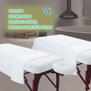 Toalla de Belleza para Masajes, de Microfibra Resistente, con Diseño a Cuadros, para Salón de Belleza - Product Image 2