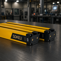 Rideau lumineux de sécurité SMT CE TUV pour la protection des doigts et des mains, rideaux lumineux de sécurité pour machines de presse, automatisation d'usine