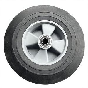 Roues <span class=keywords><strong>à</strong></span> roulettes en caoutchouc massif de 10 pouces en gros, roues et pneus en caoutchouc massif de 10''x2.75'' pour chariots <span class=keywords><strong>à</strong></span> main - Product Image 1