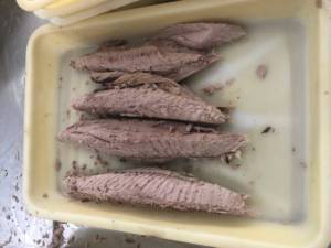 Il tonno rosso pinna gialla congelato precotto delle maldive in scatola essiccato in scatola conservato con varietà di salamoia include il tonno striato - Product Image 5