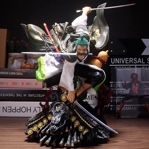 Japón Anime One Piece GK Kimono Roronoa Zoro figura de acción juguetes de modelos coleccionables para regalos - Product Image 3