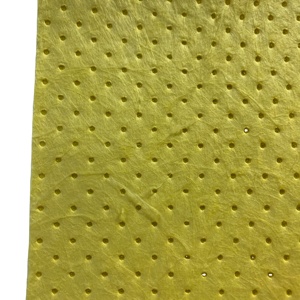 Alas Penyerap Kuning Polipropilena Melt Blown Bantalan Penyerap Kimia 40cm*50cm 60L/kantong 6kg/kantong - Product Image 3