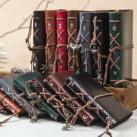 Offre spéciale carnet de voyage A5 A6 vente en gros carnet de notes vintage en cuir avec logo personnalisé
