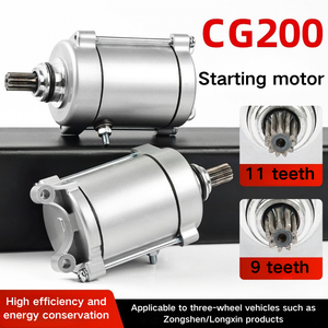 Nouveau Moteur de Démarrage CG200 Refroidi par Eau/Air pour Motocyclettes à Trois <span class=keywords><strong>Roues</strong></span> Zongshen Lifan 175, 9 Dents, Matériau Cuivre, YiQiao - Product Image 5