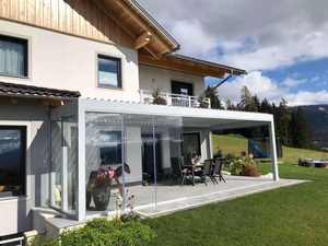 Système pare-soleil électrique avec télécommande sans fil, en aluminium, pour Pergola d'extérieur, Patio, <span class=keywords><strong>toit</strong></span> de terrasse entièrement automatique, rétractable, coulissant - Product Image 5