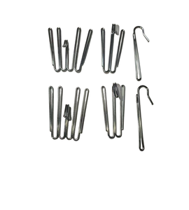 Factory Wholesale Curtain Cloth <strong>Hook</strong> J Shape Iron Plated Metal Curtain Pin <strong>Hook</strong> Modern Simple Household Metal Curtain <strong>Hook</strong> - Product Image 2