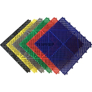 Azulejo de suelo de garaje de enclavamiento modular Baldosa de suelo de plástico para salón de belleza automático - Product Image 6