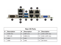Carte mère de serveur Micro-ATX MBD-X11SSH-F avec un seul processeur Intel C236 LGA-1151 (socket H4), prise en charge DDR4