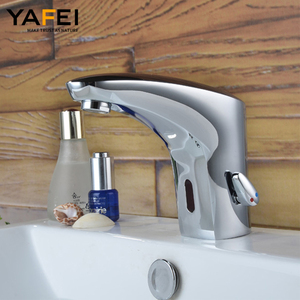 Robinet intelligent à économie <span class=keywords><strong>d</strong></span>'<span class=keywords><strong>eau</strong></span> automatique pour salle de bain, robinet tactile en laiton avec capteur - Product Image 5