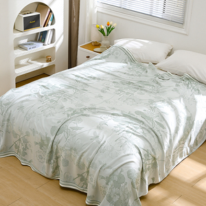 Jeté de lit floral à bordure large élégant Ultra-doux et doux pour les enfants, les adultes, toutes saisons - Product Image 3