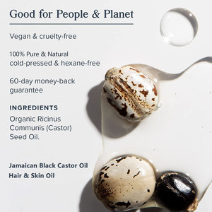 China Lieferant reines natürliches kalt gepresstes schwarzes Rizinusöl für Haarwuchs Körper Hautpflege Bulk Großhandels preis - Product Image 4