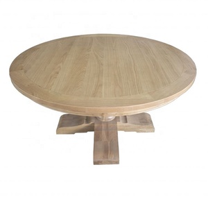 D175-150 pháp truyền thống rắn sồi vòng đầu bàn ăn cho nhà bếp đồ nội thất nhà - Product Image 3