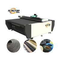 Haute qualité automatique CNC alimentation automatique tissu vêtements tissu t-shirt housse de canapé machine de découpe de cuir avec couteau rond