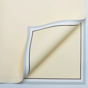 Tùy Chỉnh Kích Thước Mới Bộ Nhớ Khung Ảnh Hoa Tươi Giấy Gói Biên Giới Cho Hoa Nghệ Thuật Không Thấm Nước PE Bao Bì Giấy Cho Bó Hoa - Product Image 6