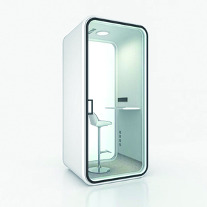 Sala de Reuniones Modular Insonorizada, Espacio de Trabajo de Oficina Ecológico, Cabina Insonorizada Privada para Bibliotecas Interiores y Aeropuertos - Product Image 2