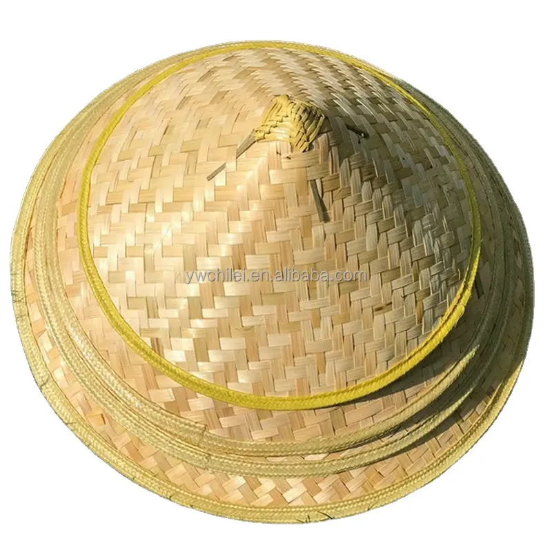 Asiatique Bambou Coolie Japonais Armure De Paille Vietnamien Agriculteur Chapeau