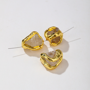 Magnifique connecteur de Quartz naturel en cristal de <span class=keywords><strong>citrine</strong></span> à la mode bricolage bijoux de perles en vrac pour les amis et le cadeau de fête - Product Image 5