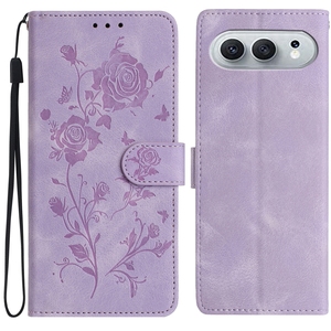 เคสหนังลายดอกกุหลาบสำหรับ Honor 600 Lite X8D 500 Pro X6B Plus Magic 8 Play 10 4G X5C X9D พร้อมช่องใส่บัตรและขาตั้ง - Product Image 4