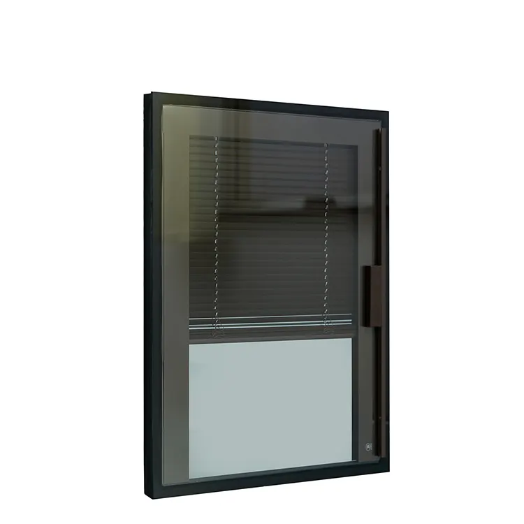 Cheap Price Accept Custom Heat Insulation Inside Built In Window Between Glass Blinds With Double Glass For Hospitals