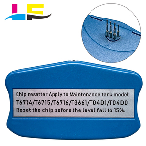 Réinitialiseur de puce pour réservoir de maintenance T6714/T6715/T6716/T3661/T04D1/T04D0 pour <span class=keywords><strong>Epson</strong></span> WF-<span class=keywords><strong>C8610</strong></span>/C8690/C878R/C879R/C5210/C5290/C5710/C5790 - Product Image 1