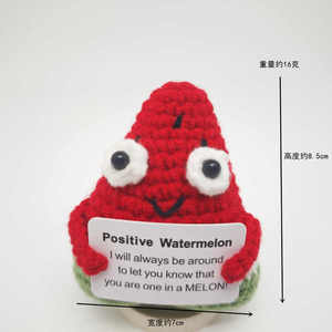 Crochet Positive Energy Potato Toys Knitted <b>Plant</b> Vegetable Flower Cartoon Plush Toys Thread <b>Hook</b> Doll Pendant Knit Handmade - Product Image 3